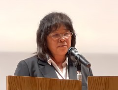 県介護福祉士会総会　鈴木会長１